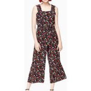 Kate Spade Ma Cherie Floral Boho Wide Leg Jumpsuit